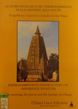 Istruzioni di Guru Padmasambhava sulle offerte allo Stupa